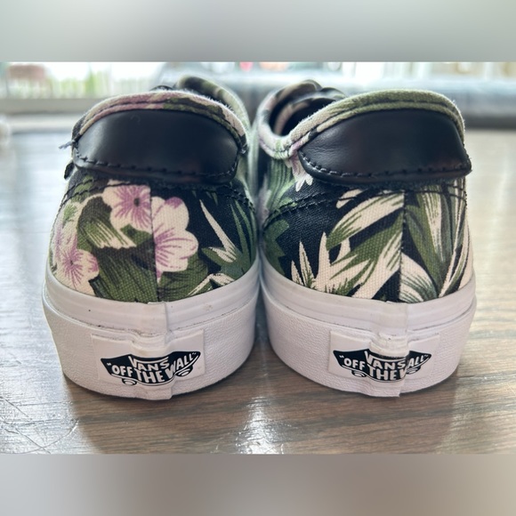 Vans Women’s Tropical Flower Print Ultra Cushion Skate Shoe-Size 8 - Picture 8 of 10